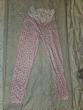 Blogilates Floral Leggings- Large